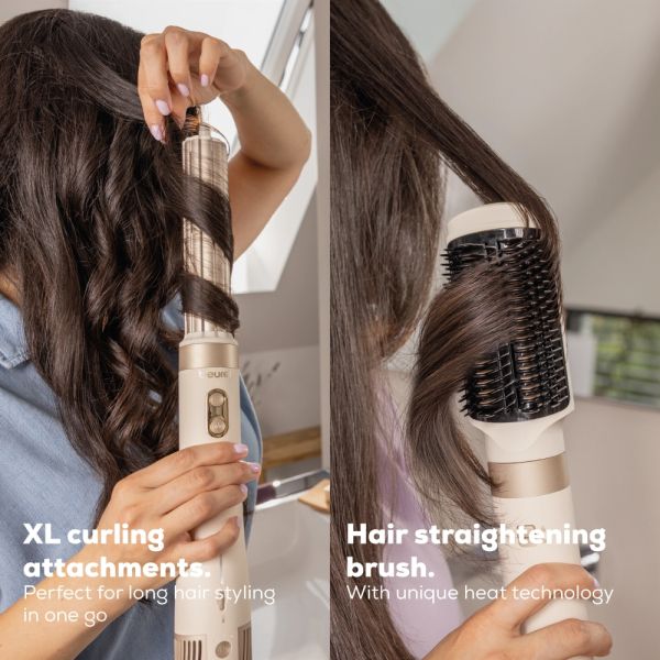Електрическа четка за коса Beurer HT 100 Multistyler, Airstyler 5-in-1, Ceramic-tourmaline coating; Quiet up to 75 dB ; x 3 blower & temperature settings; storage bag & heat protection glove