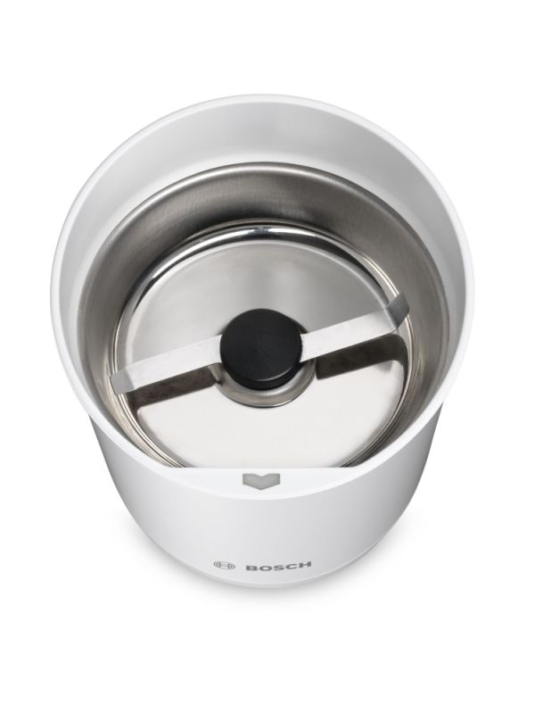 Кафемелачка Bosch TSM6A011W, Coffee grinder, 180W, up to 75g coffee beans, White