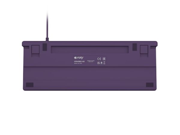 Клавиатура Fury Gaming Keyboard Kanabo K2, US layout, White backlight, Mechanical, Grey-Violet