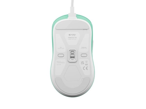 Мишка Fury Gaming Mouse Tanto T4 12000DPI Optical With Software RGB Backlight Mint