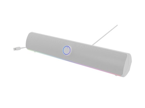 Аудио система Genesis Soundbar Helium, 312BT, 2.0 Bluetooth, White