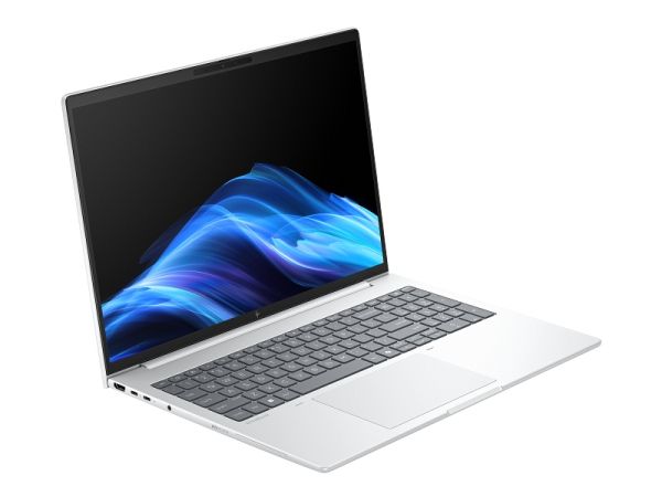 Лаптоп HP EliteBook 8 G1i AI 16" Glacier Silver, Ultra 7-255U(up to 5.2GH/12MB/12C), 16" WUXGA AG 300nits, 32GB 5600Mhz 1DIMM, 1TB PCIe SSD, WiFi 7 + BT 5.4, Backlit Kbd, FPR, Smart Card Reader, 3C Batt, Win 11 Pro, 3Y Offsite