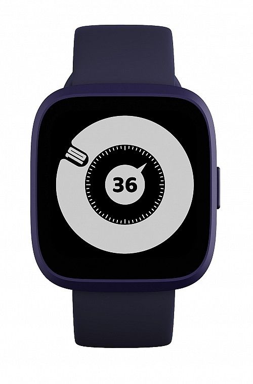 Часовник HiFuture Edge Purple, 1.72" HD Display, Powered by Dual Core, Aerospace-Grade Ultra Light Aluminum Frame, Bluetooth Call, 3D User Interface, 1ATM Waterproof, 24/7 True Heart Rate & Blood Oxygen Sensor, 100+ Sports Mode, Up to 7 days daily use