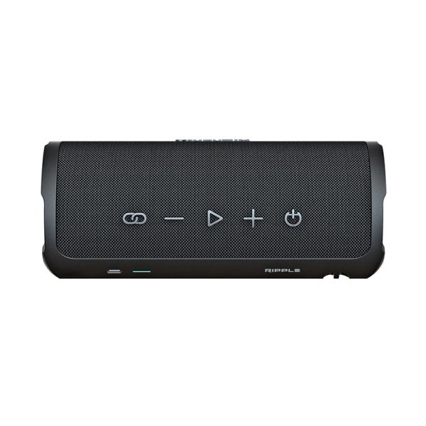 Тонколони HiFuture Ripple Black, 2-Way Speaker System, 20W*1+10W*1, IPX7 Waterproof, Up to 12 Hours Playtime, Bluetooth 5.3, Pair to Play (TWS Mode)