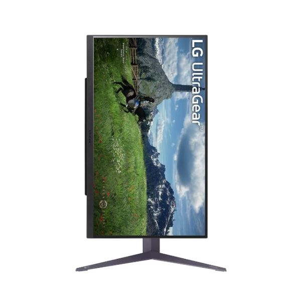 Монитор LG 27GS85Q-B, 27", UltraGear QHD Nano IPS, 1ms, AG, QHD (2560x1440), 200Hz, HDR 400, 1000:1, 400cd/m2, DCI-P3 98%, USB3.0 (1up/2down), AMD Free-sync, NVIDIA G-Sync, HDMI, DisplayPort, Height adjustment, Tilt, Pivot, Headphone Out, Black