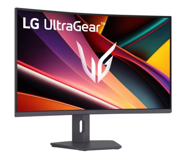 Монитор LG 32G600A-B, 31.5" UltraGear Curved Gaming VA, AG, 1ms, 180Hz, 3000:1, 300cd/m2, QHD (2560x1440), AMD FreeSync, Dynamic Action Sync, HDR 10, sRGB 99%, HDMI, DisplayPort, Tilt, Headphone out,  Black