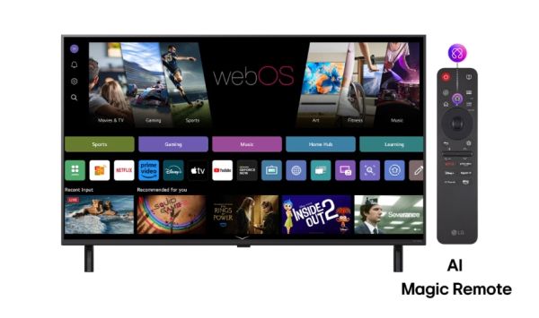 Телевизор LG 50QNED80A3A, 50" 4K QNED HDR Smart TV, 3840x2160, DVB-T2/C/S2, Alpha 7 AI Processor, HDR10 / HLG, webOS 25 ThinQ, VRR / ALLM / HGiG, 4K Upscaling, WiFi 5, Voice Controll, Bluetooth 5.1, AirPlay 2, LAN, CI, HDMI, SPDIF, Google Cast, 2 pole Sta