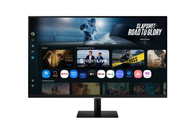 Монитор Samsung LS32FM700 32" VA LED, SMART 3840x2160  3xUSB 2.0, 2xHDMI 1.4, Wi-Fi 5, Bluetooth, Speakers, Black