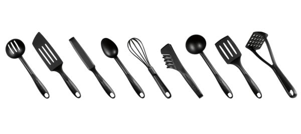 Комплект прибори за готвене Tefal K001S925 SET 9 ACCESSORIES BIENVENUE BLA