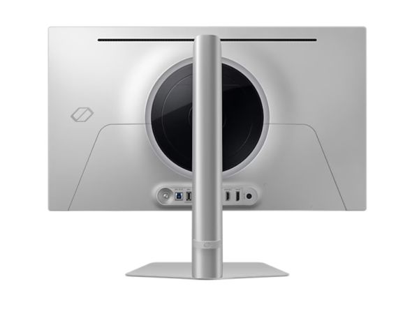 Монитор Samsung 27DG610 27" Odyssey G6 Smart, OLED, 240 Hz, 1 ms GTG, 2560x1440, DP 1.4, 2xHDMI 2.1, 2xUSB, Wi-Fi, Bluetooth, Tizen, Silver
