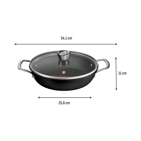 Тиган Tefal G3308802 Sah24Lid Ml Alz Pe Excel Plus B