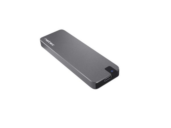 Кутия за твърд диск Natec External SSD Enclosure Rhino M.2 NVME USB-C 3.1 GEN 2 Aluminium
