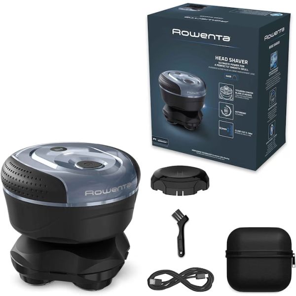 Машинка за подстригване Rowenta TN3110E0 Skull Shaver, Titanium coated blade, Waterproof IPX4, Vaity Case