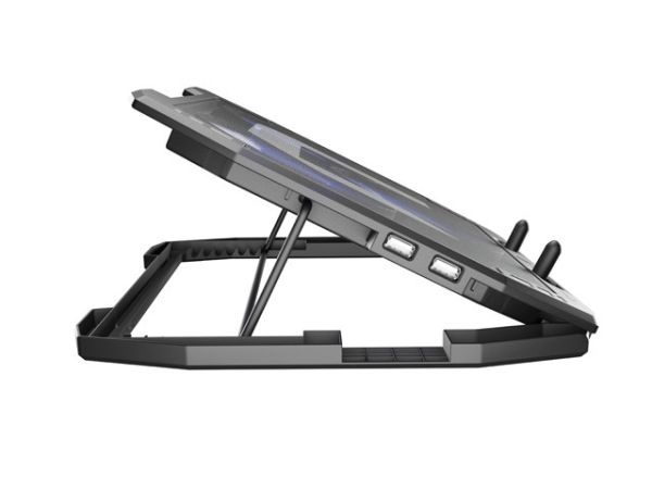 Стойка Natec Laptop Cooling Pad Oriole 15.6-17.3" 3 Fans, Led Light, 2 USB