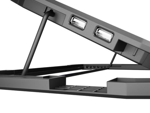 Стойка Natec Laptop Cooling Pad Oriole 15.6-17.3" 3 Fans, Led Light, 2 USB