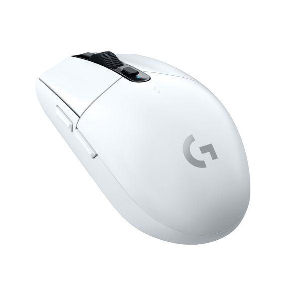 Мишка Logitech G305 Wireless Mouse, Lightsync RGB, Lightspeed Wireless, HERO 12K DPI Sensor, 400 IPS, 6 Programmable Buttons, White