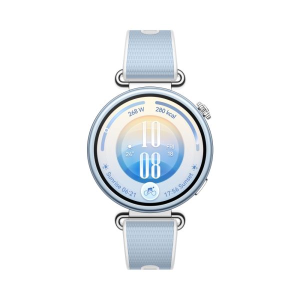 Часовник Huawei Watch GT 7  Konsu-B39FB Blue and White Fluoroelastomer + Huawei Freebuds SE 4 ANC, White