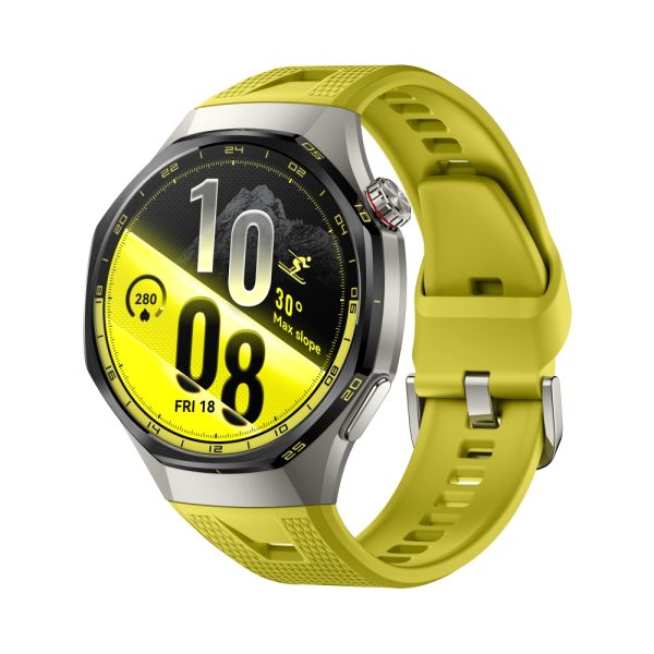Часовник Huawei Watch GT 7 Pro Atum-B49W Yellow Fluoroelastomer + Huawei Freebuds SE 4 ANC, White