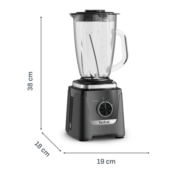 Блендер Tefal BL5958F0 Bld Bf3 Glass  W/O Acc  Blk Eu