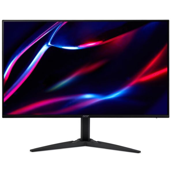 Монитор Acer Nitro KG243YS1bipx, 23.8'' IPS, FHD (1920x1080), ZeroFrame, FreeSync, 180Hz, 1ms, 100M:1, 250 nits, HDR10, 1x HDMI 2.1, 1x DP 1.2, Audio Out, BlueLightShield, Tilt, VESA, Black