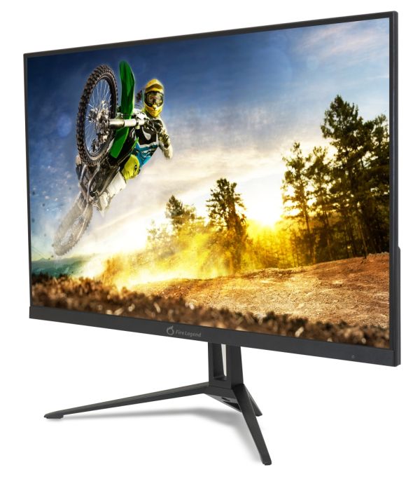 Монитор Aopen 24KG3YS1bipx, 23.8'' IPS, FHD (1920x1080), ZeroFrame, FreeSync, 180Hz, 1ms, 100M:1, 250 nits, 1x HDMI 2.1, 1x DP 1.2, Audio Out, BlueLightShield, Tilt, Black