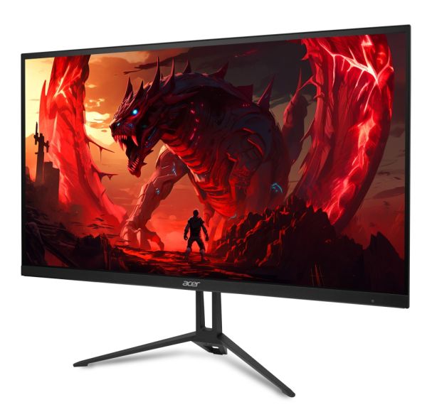Монитор Acer Nitro KG273UW2bmiippx, 27'' IPS, QHD (2560x1440), ZeroFrame, FreeSync Premium, 240Hz (DP)/144Hz (HDMI), 0.5ms/1ms, 100M:1, 250 nits, HDR10, 99% sRGB, 2x HDMI 2.0, 2xDP 1.4, Audio Out, Speakers, Tilt, VESA, Black