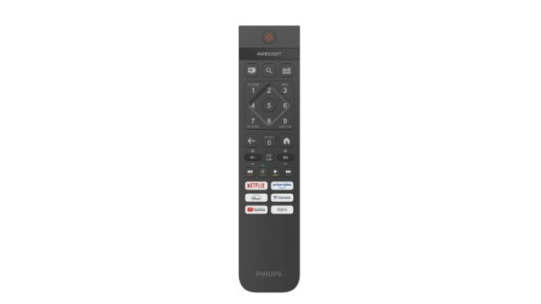 Телевизор Philips 65PUS7001/12, 65" 4K UHD LED, 3840x2160p, 60Hz, DVB-T/T2/T2-HD/C/S/S2, Natural Motion, Perfect Pixel UHD, HDR 10+, Dolby Atmos, Titan OS, 3*HDMI, 2*USB, VRR, AirPlay , WiFi 5, BT 5.0, 20 W RMS