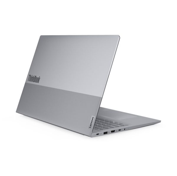 Лаптоп Lenovo ThinkBook 16 G9 Intel Core 7 240H (up to 5.2GHz, 24MB), 16GB DDR5-5600, 512GB SSD, 16" WUXGA (1920x1200) IPS AG, Intel Graphics, 5MP Cam, Backlit KB, WLAN, BT, FPR, DOS, 3 cell, 3Y Onsite