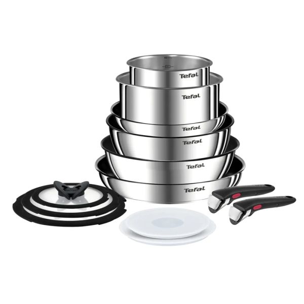 Комплект тигани и тенджери Tefal L897SD74 Tefal SET 13PCS G6 ING EMOTION IND SS
