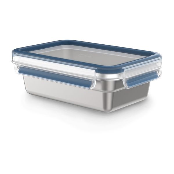 Кутия за съхранение Tefal N1150410 Mseal Steel Re 0.8 L Blue Tef1