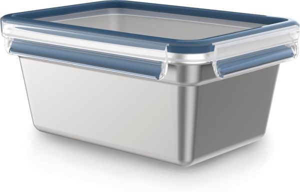 Кутия за съхранение Tefal N1150610 Mseal Steel Re 2.0 L Blue Tef1