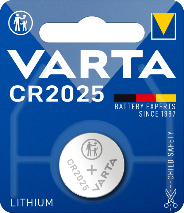 БАТЕРИЯ VARTA CR-2025 1бр. *34581