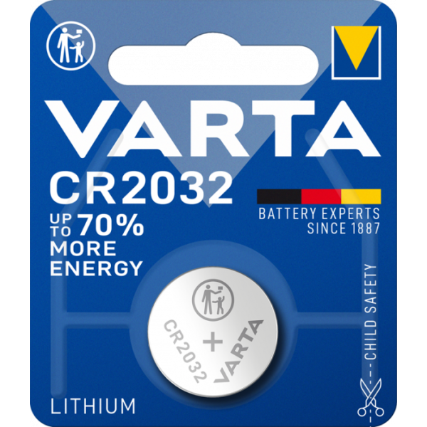 Литиева батерия Varta CR 2032 Electronics Lithium 3V