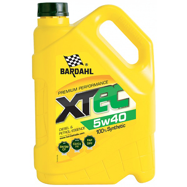 Двигателно масло BARDAHL XTEC 5W40 C3 (4L)