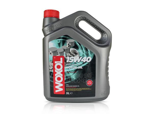 Моторно масло WOXOL 15W40, Минерално, 5L – За бензинови, дизелови и LPG двигатели