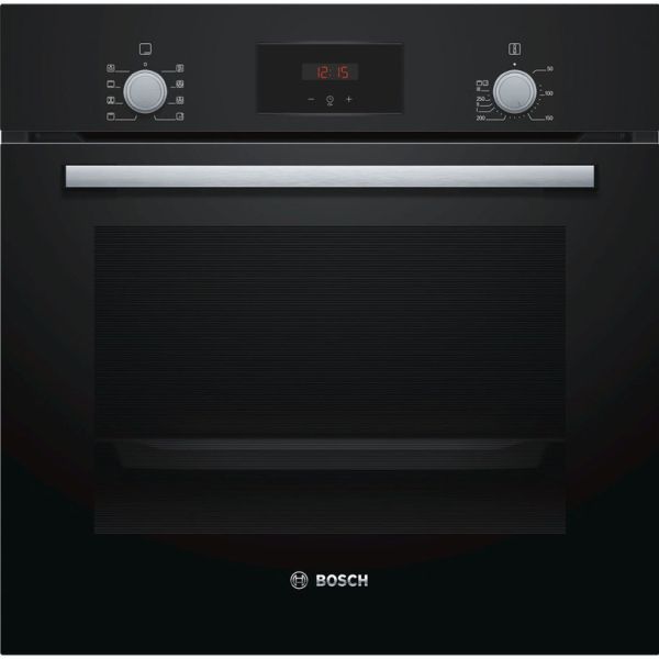 Фурна за вграждане BOSCH HBF153BB0 – 66 литра, черна, енергиен клас A