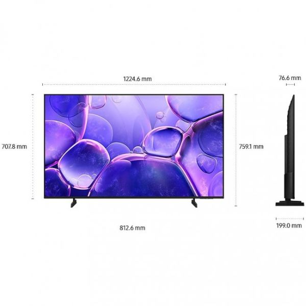Телевизор Samsung 55U8092 – 55", 4K Ultra HD, Crystal Processor 4K, Smart TV, Tizen OS