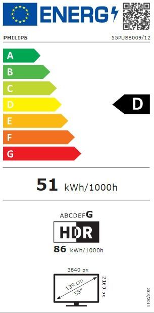 SMART TV PHILIPS 55“ LED 4K 55PUS8009/12 ULTRAHD