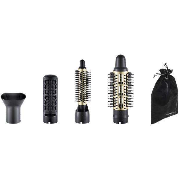 Електрическа четка за коса Rowenta CF6330F0 – 60°C, Hair Respect, 4 приставки