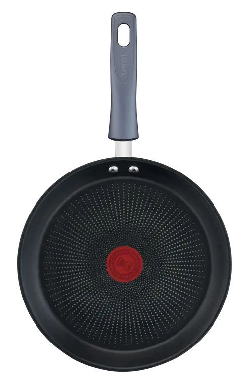 Тиган за палачинки Tefal Daily Cook G7313855 – 25 см, неръждаема стомана, Titanium 2X, Thermo-Spot