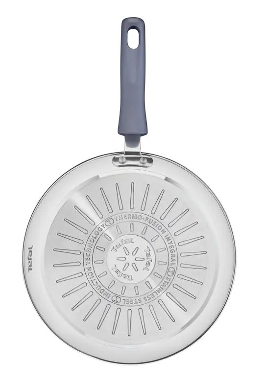 Тиган за палачинки Tefal Daily Cook G7313855 – 25 см, неръждаема стомана, Titanium 2X, Thermo-Spot