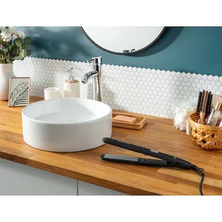 Преса за коса Rowenta SF1810F0 Express Style – дълги плочи, 180–210°C, керамично-турмалиново покритие