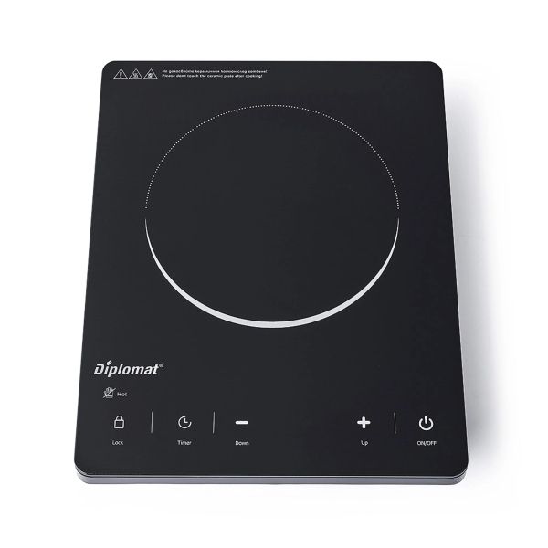 Керамичен котлон Diplomat DPL CS-H2017T – компактен, мощен и сигурен