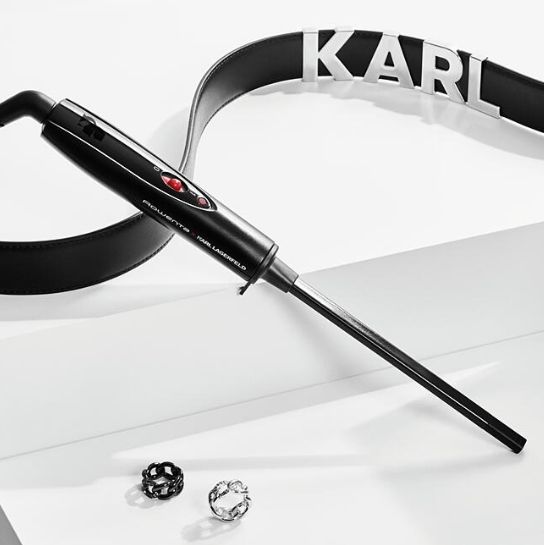 Маша Rowenta CF311LF0 Karl Lagerfeld – 10 mm тънък цилиндър, Keratin & Shine, 180°C, 30 сек нагряване
