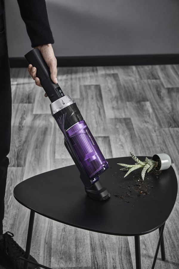 Акумулаторна прахосмукачка Rowenta RH1129WO X-NANO ESSENTIAL – Ултра тиха 67 dB, до 40 мин работа, 0.5 л контейнер