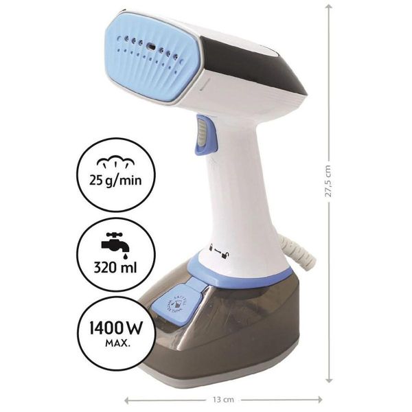 Уред за гладене с пара FIRST FA-5647-2 – парна станция с керамична плоча, вертикално гладене и автоматично изключване