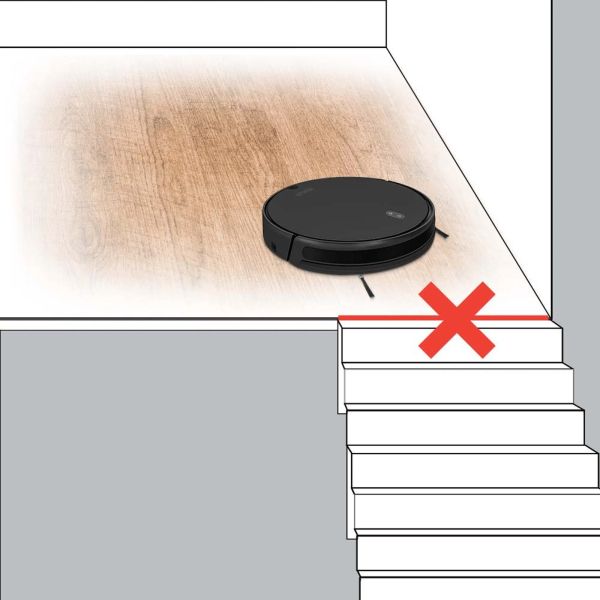 Робот прахосмукачка Muhler Bobby 1 – 2 в 1 сухо и мокро почистване, 1400 Pa всмукване, Wi-Fi управление