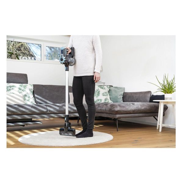 Акумулаторна прахосмукачка 2 в 1 FIRST FA-5541-4 – без кабел, 22.2 V Li-ion батерия, циклонна филтрация, LED четка