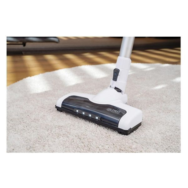 Акумулаторна прахосмукачка 2 в 1 FIRST FA-5541-4 GR – без кабел, 22.2 V Li-ion, LED четка, циклонна филтрация