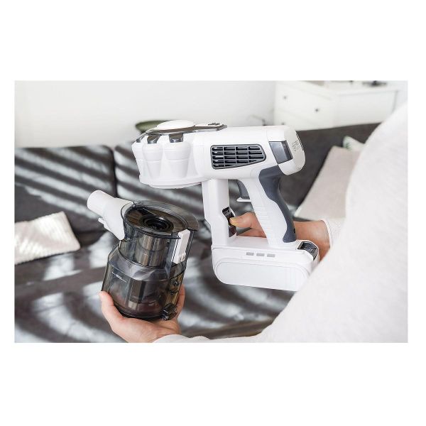 Акумулаторна прахосмукачка 2 в 1 FIRST FA-5541-4 GR – без кабел, 22.2 V Li-ion, LED четка, циклонна филтрация